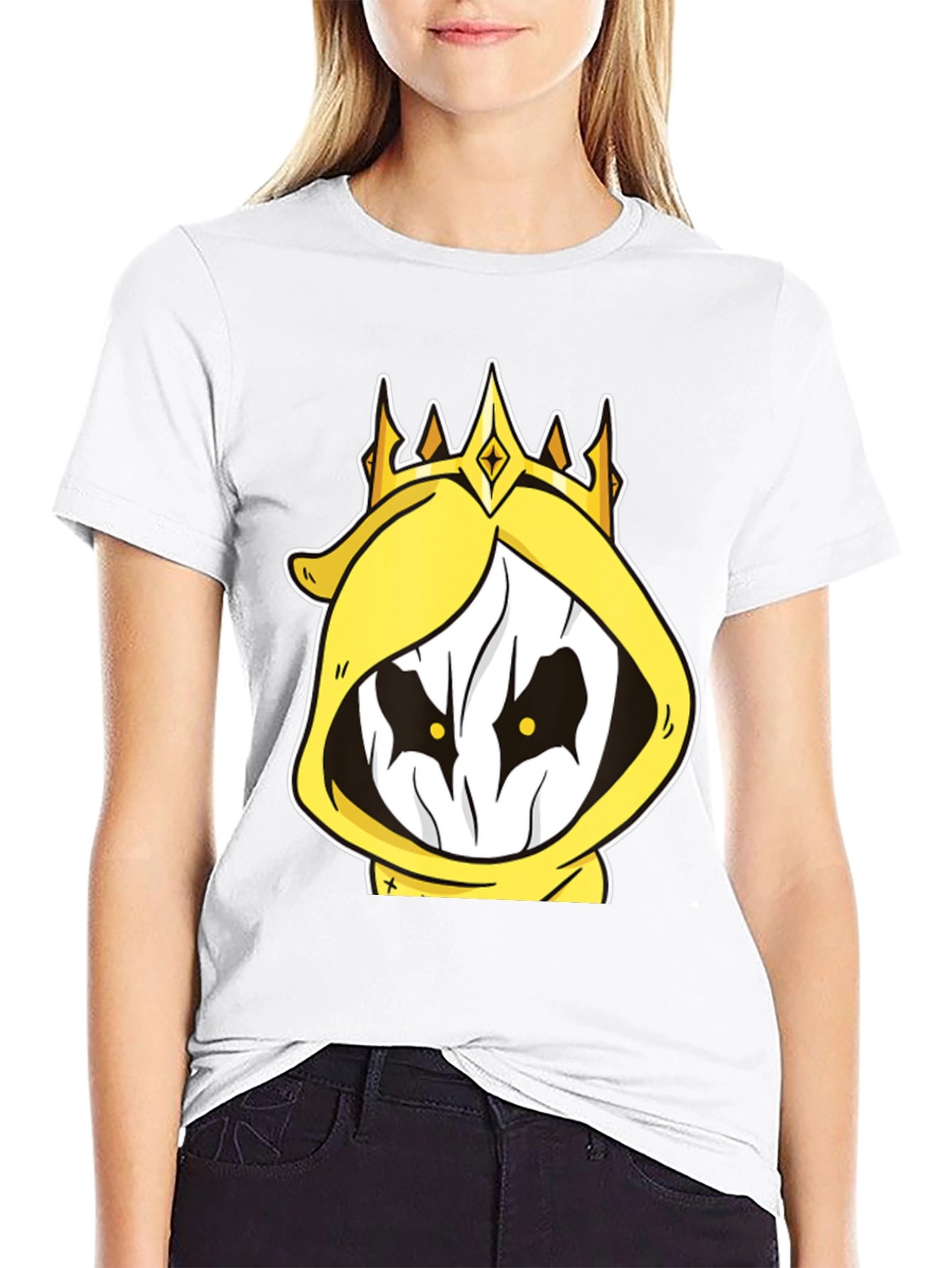 King Cartoon Graphic T-Shirt - Black