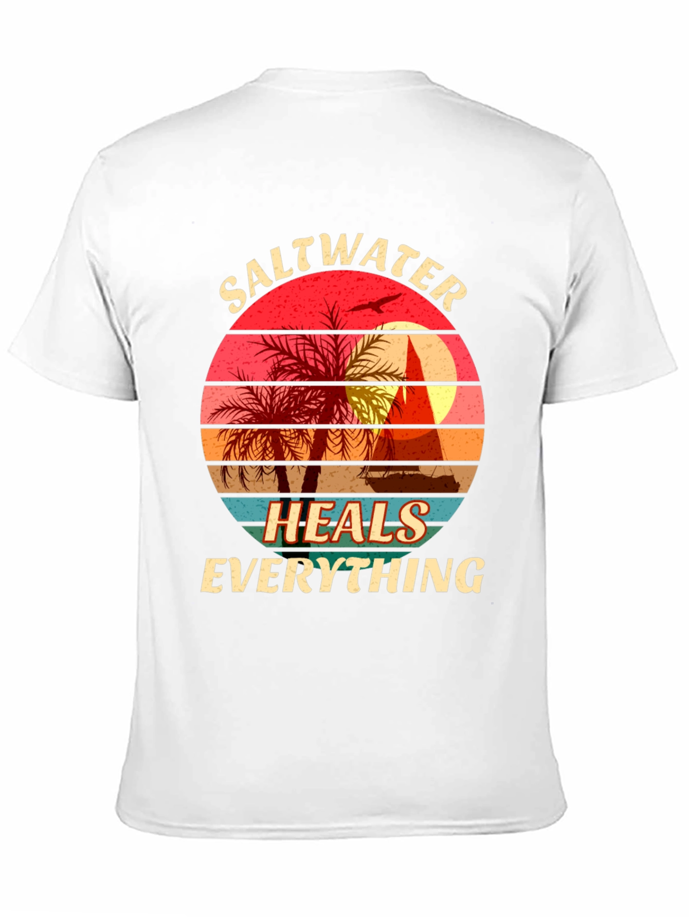 Saltwater Heals Everything Graphic Tee
