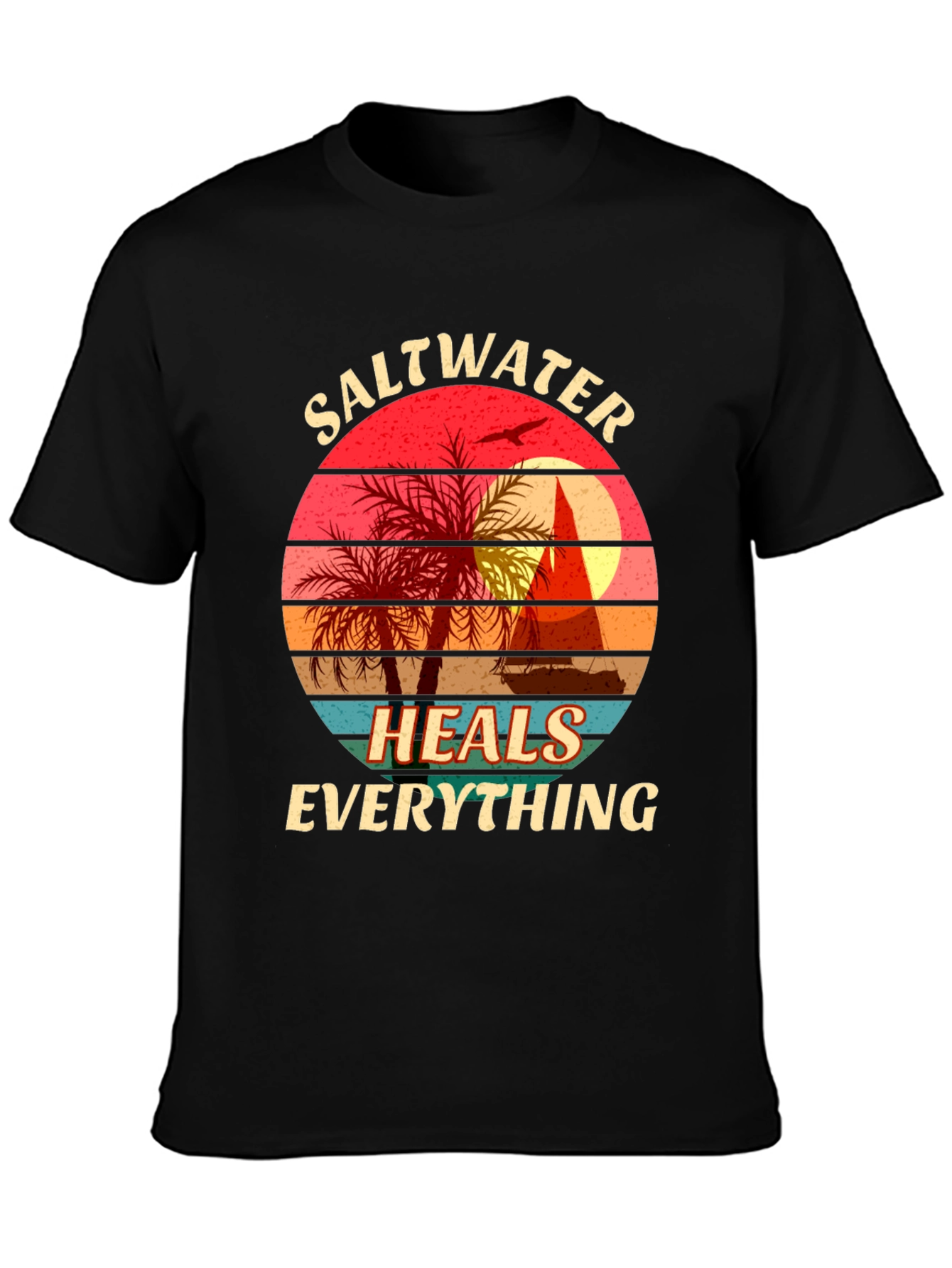 Saltwater Heals Everything Graphic Tee