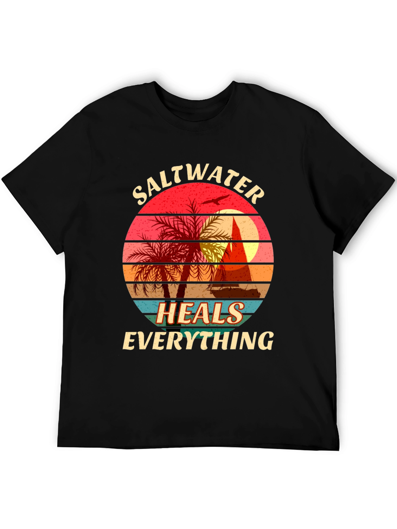 Saltwater Heals Everything Graphic Tee