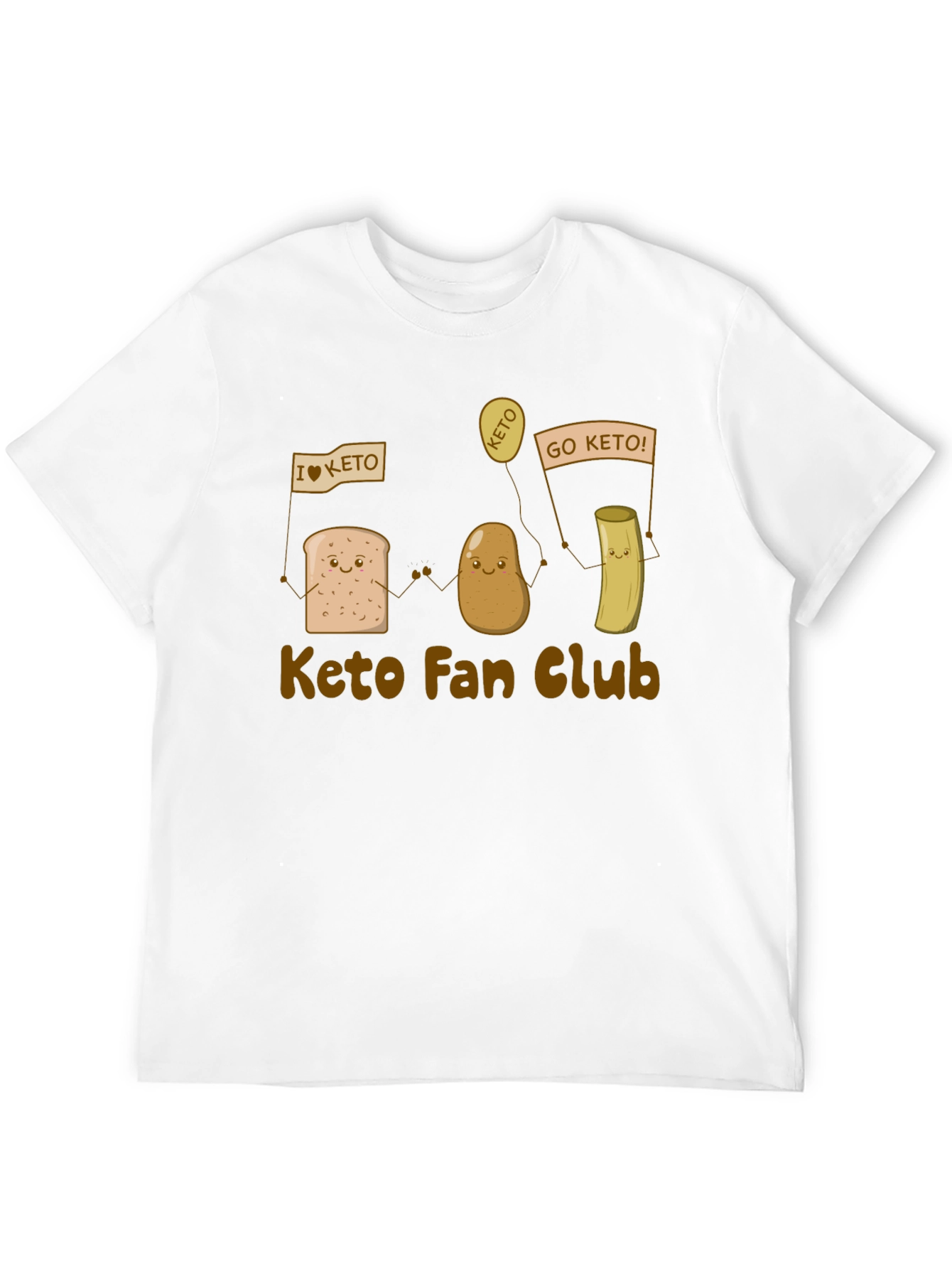 Keto Fan Club Black T-Shirt