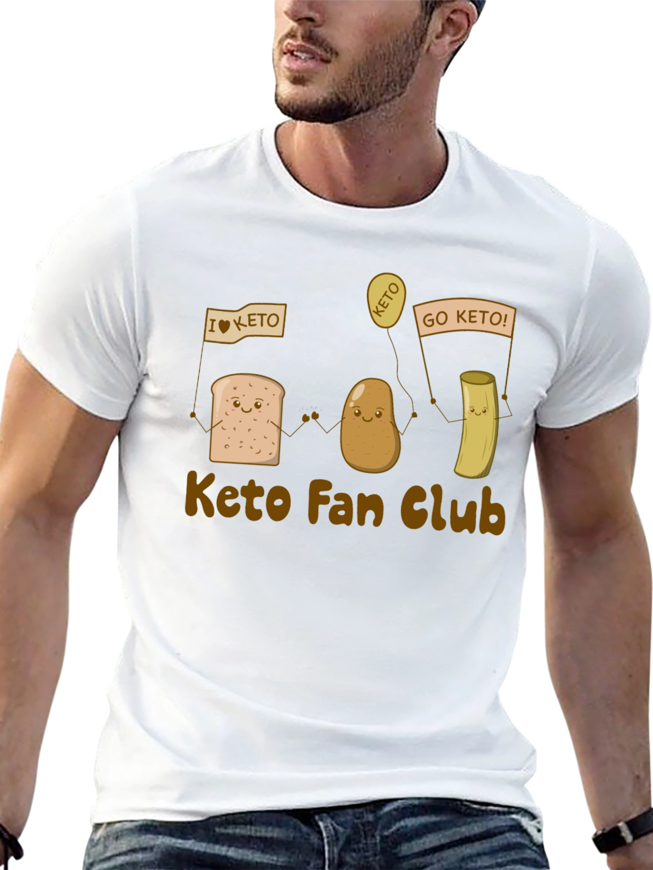 Keto Fan Club Black T-Shirt