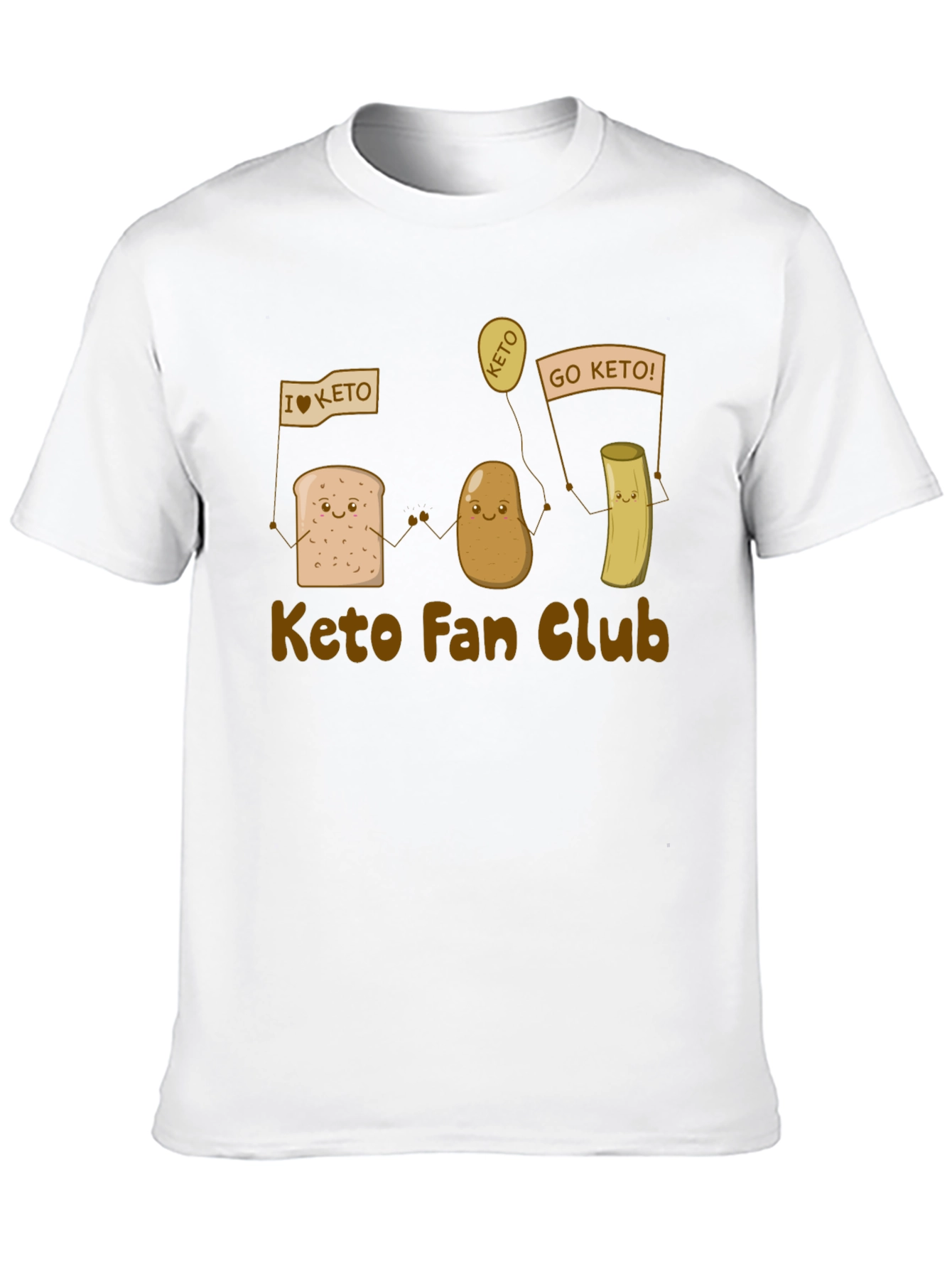 Keto Fan Club Black T-Shirt