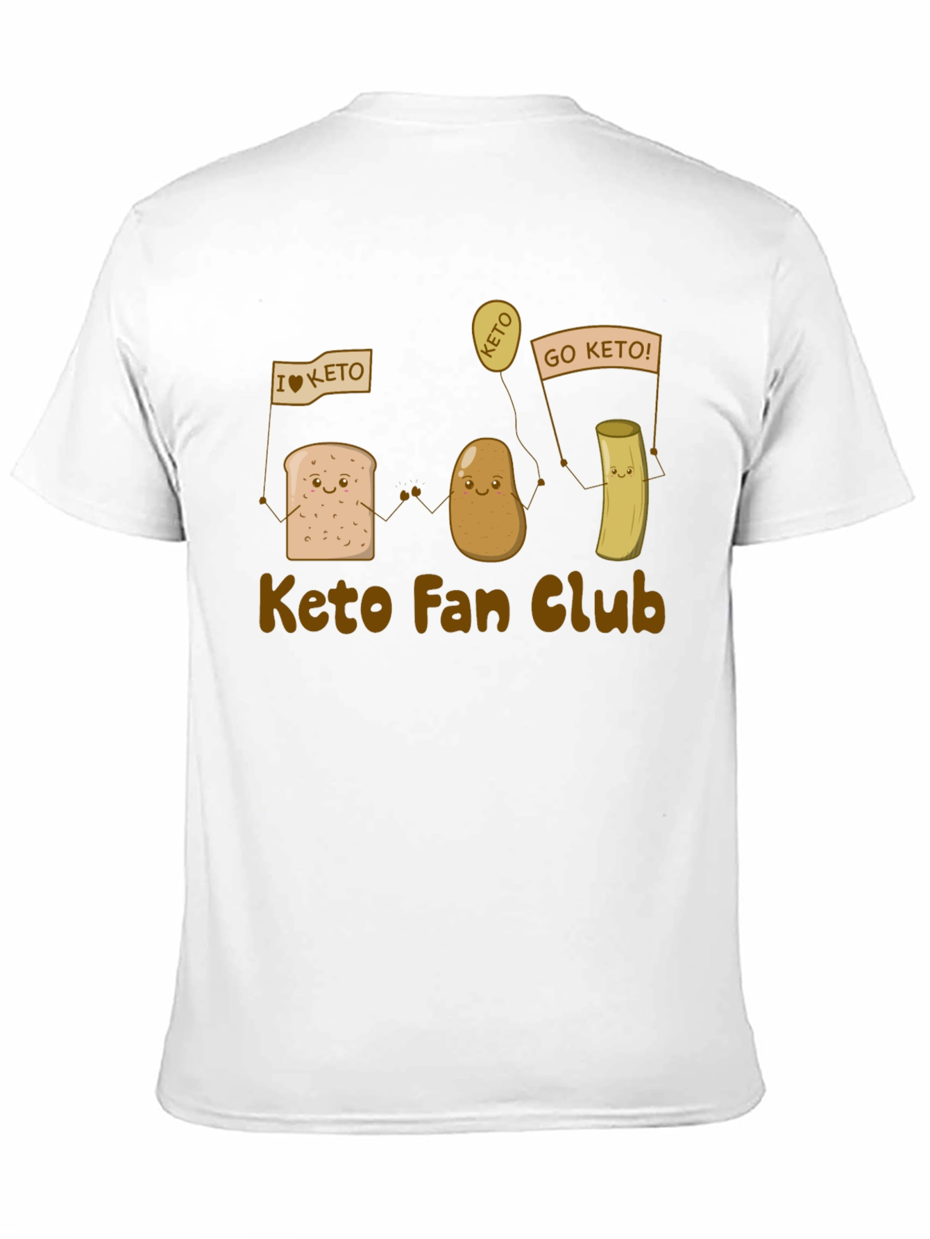 Keto Fan Club Black T-Shirt