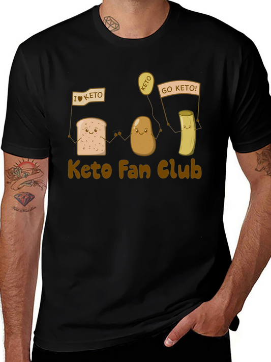 Keto Fan Club Black T-Shirt