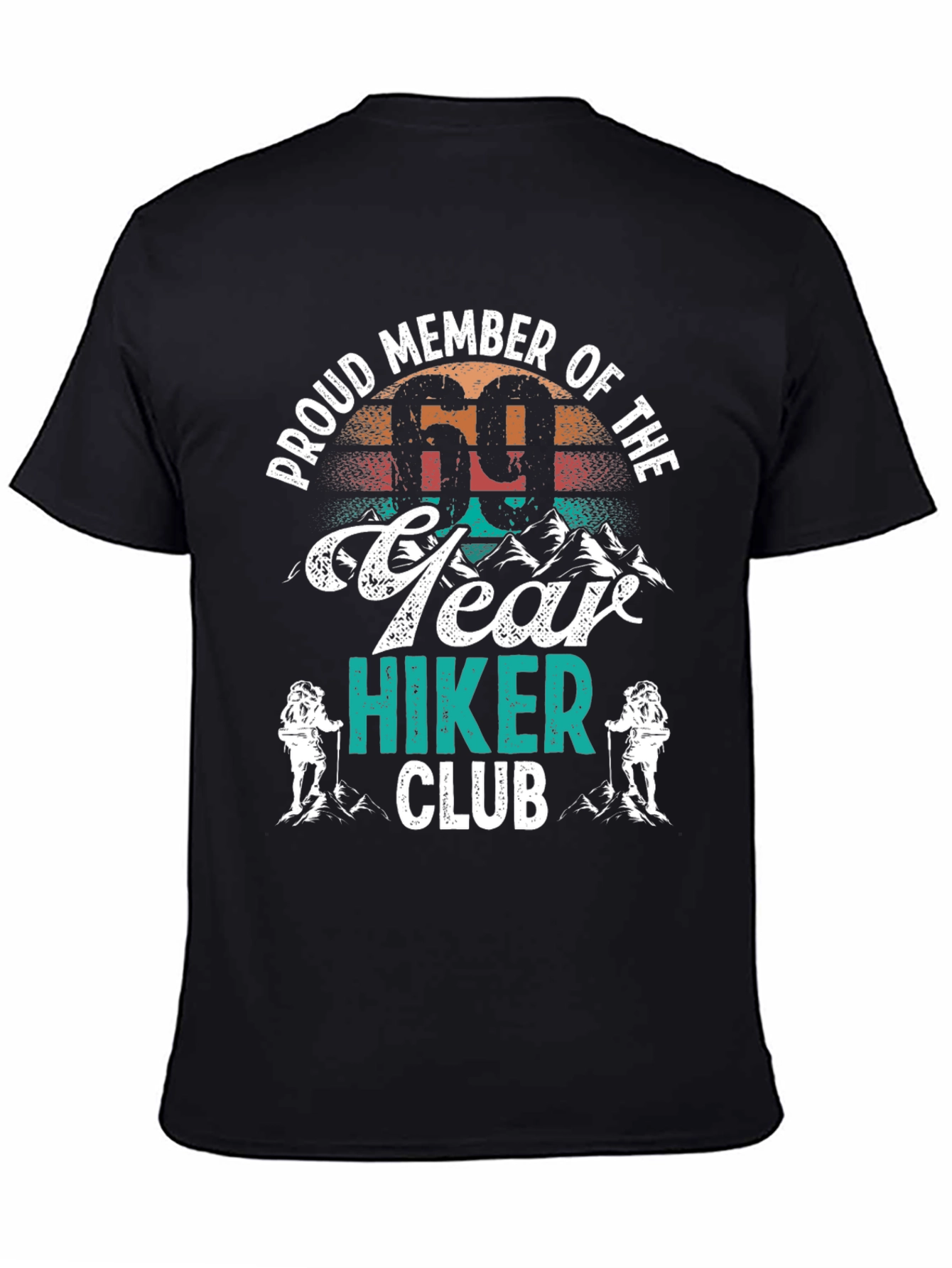 Proud 69 Year Hiker Club T-Shirt