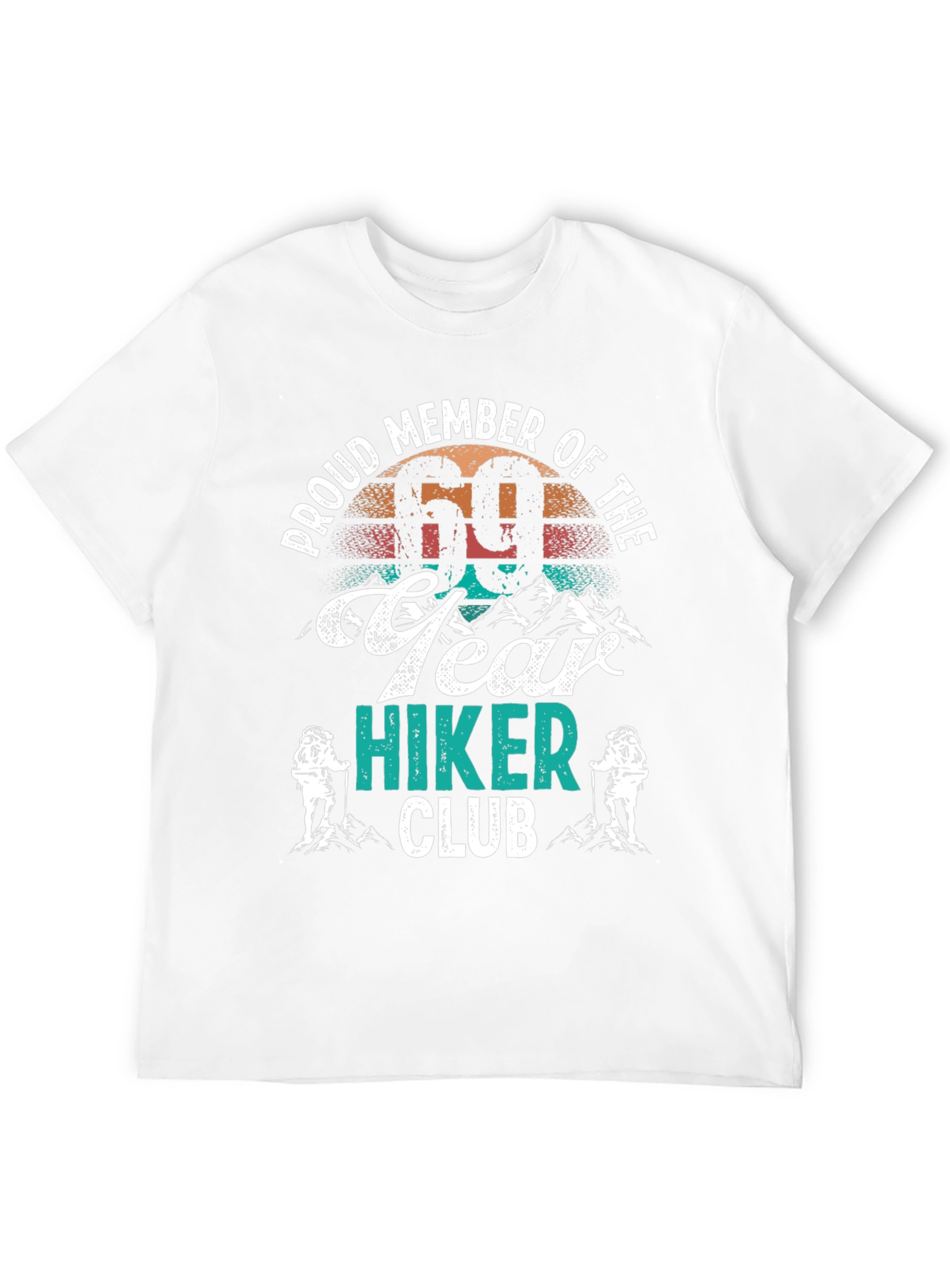 Proud 69 Year Hiker Club T-Shirt