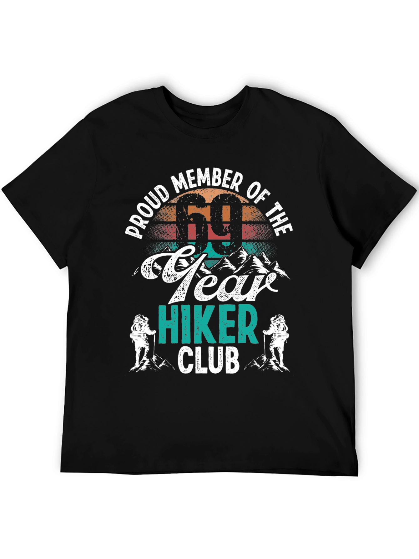 Proud 69 Year Hiker Club T-Shirt