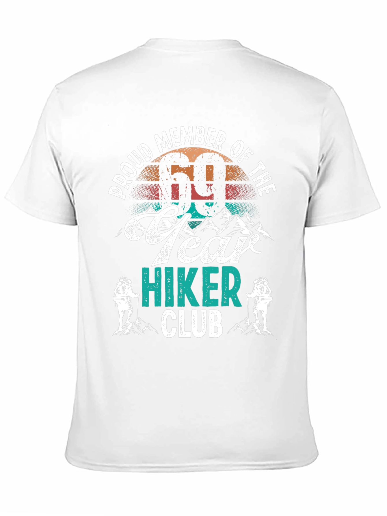 Proud 69 Year Hiker Club T-Shirt