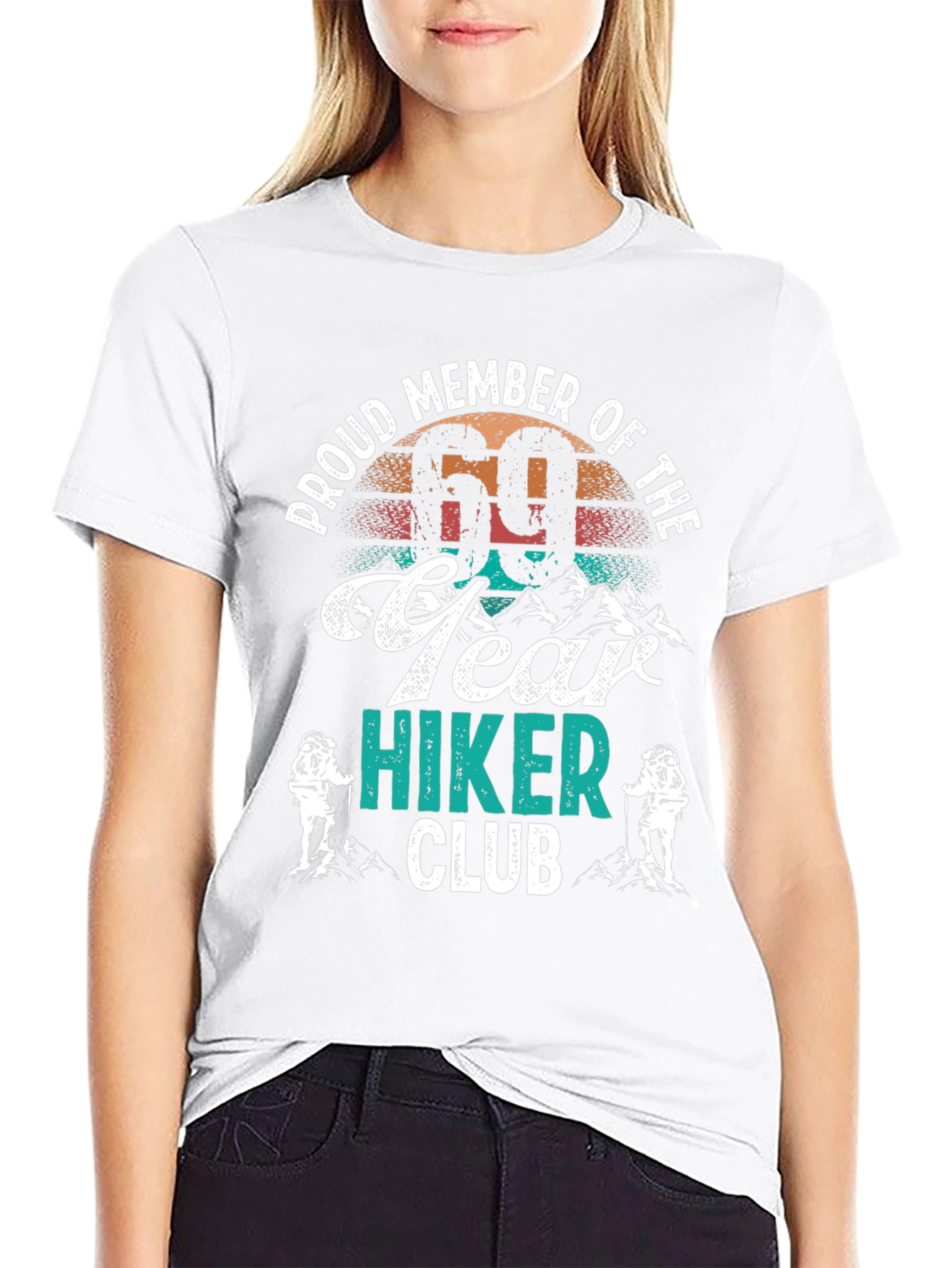 Proud 69 Year Hiker Club T-Shirt