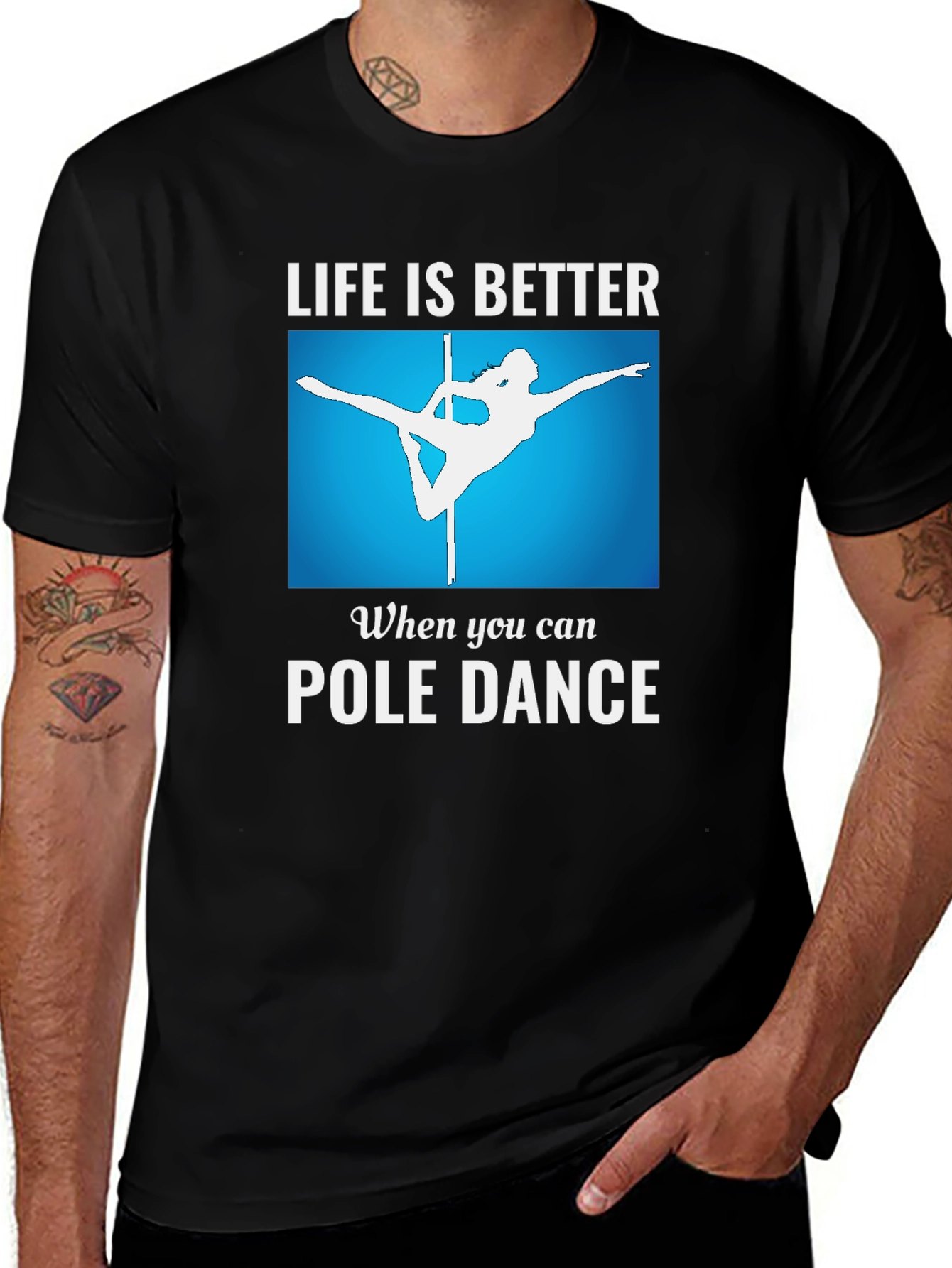 Life is Better Pole Dance T-Shirt