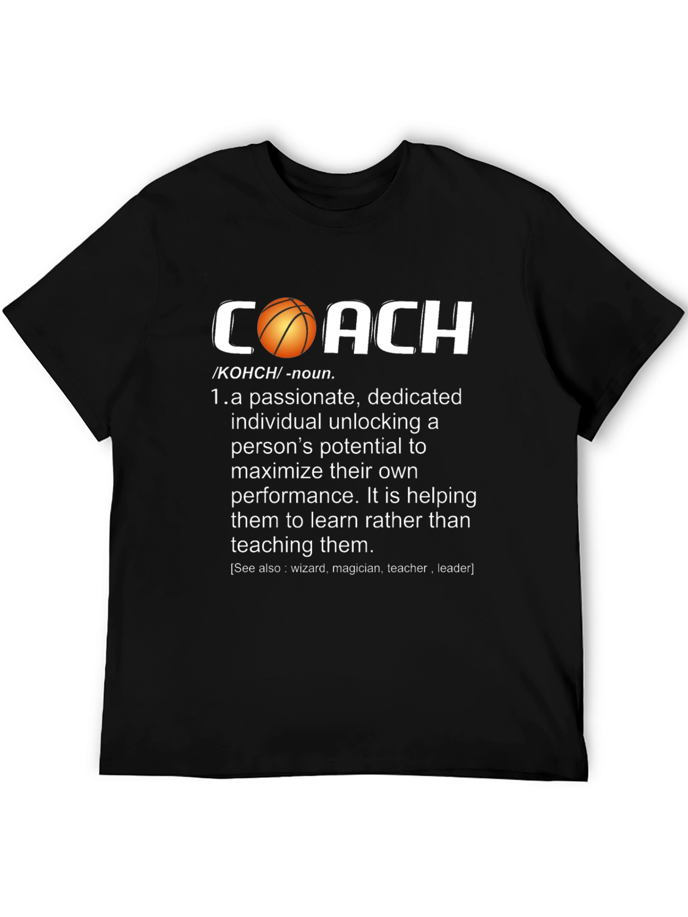 Coach Definition Graphic T-Shirt