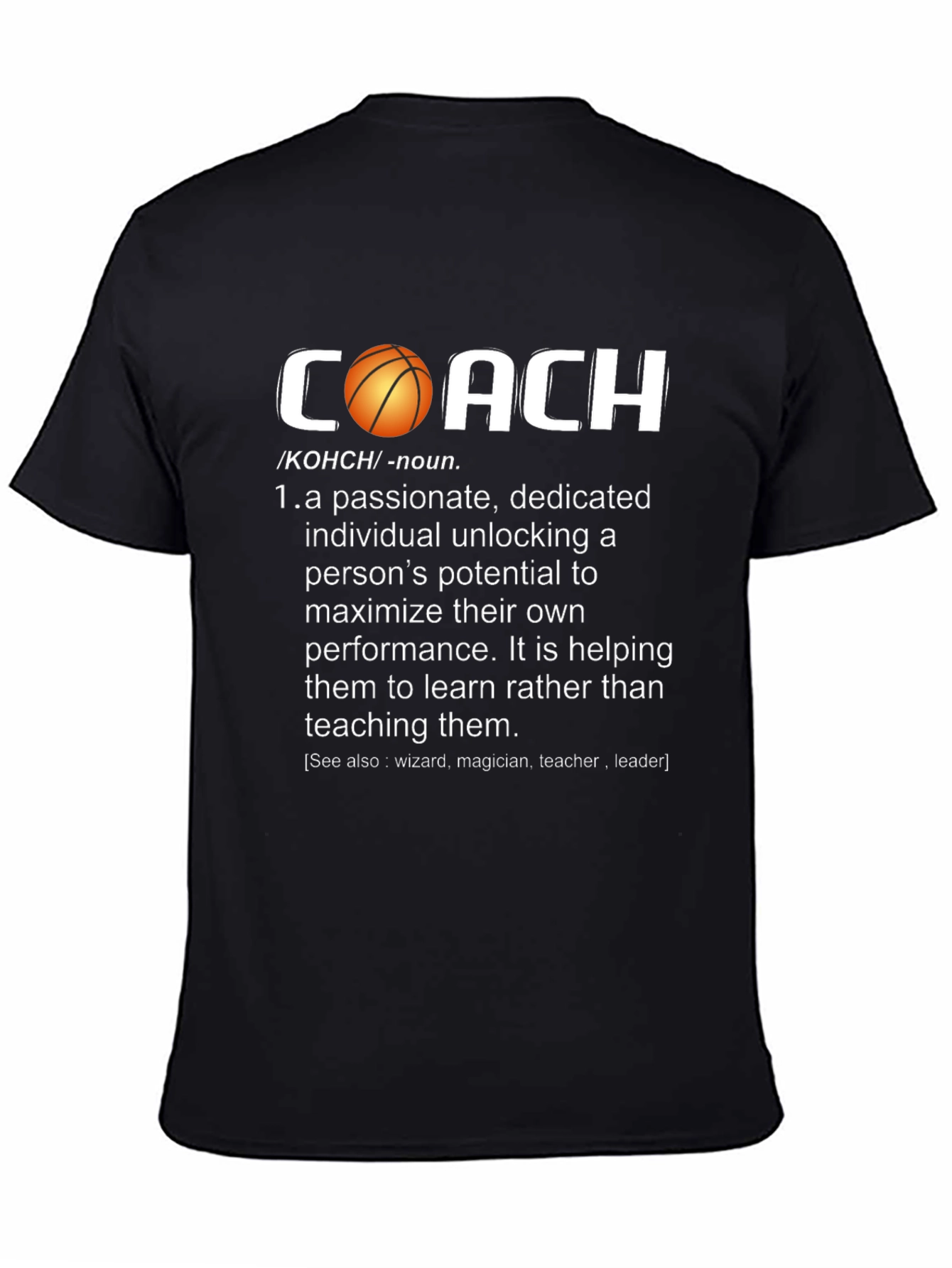 Coach Definition Graphic T-Shirt