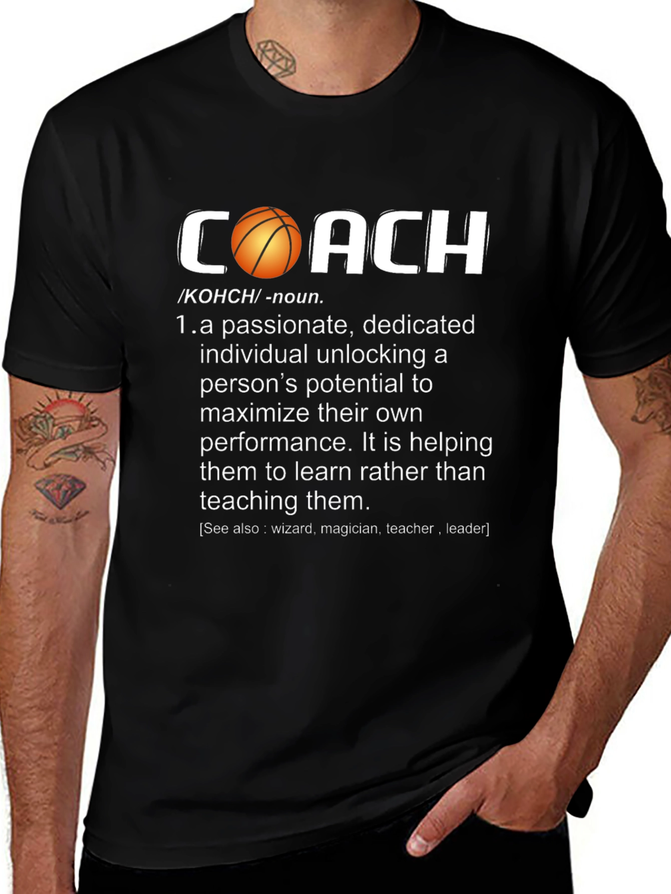 Coach Definition Graphic T-Shirt