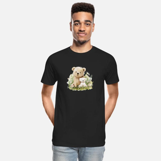 Cute Bear And Dog Friends