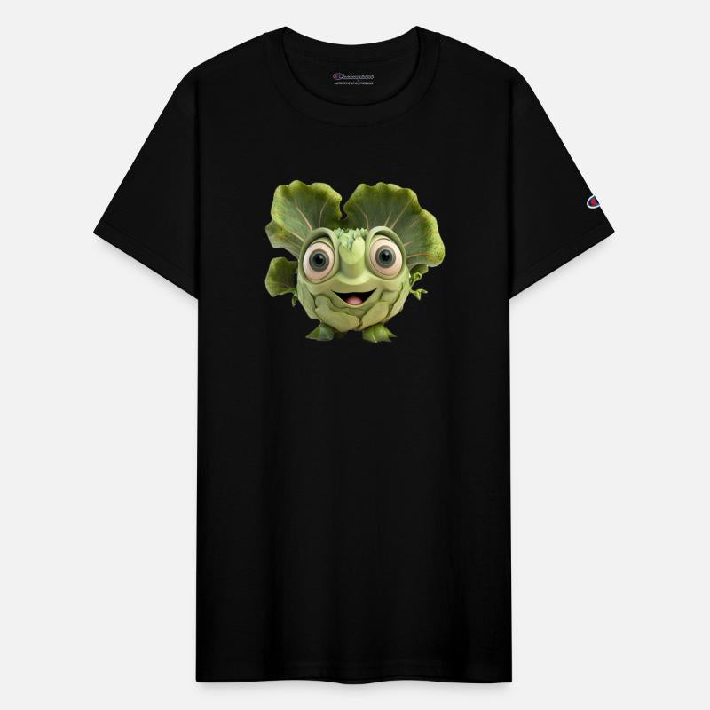 Cute cabbage cartoon character