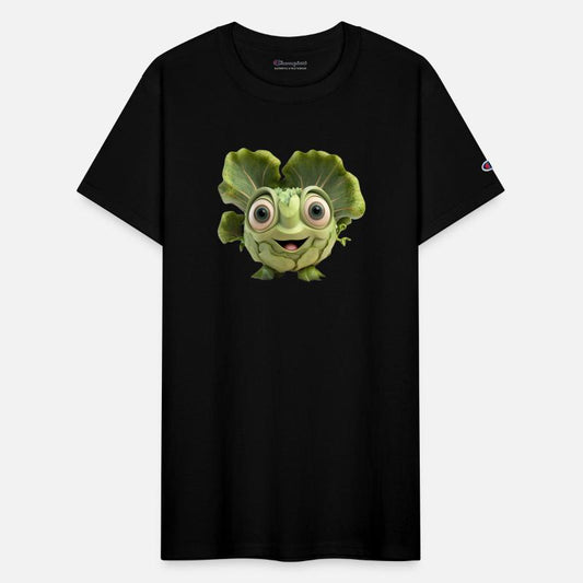Cute cabbage cartoon character