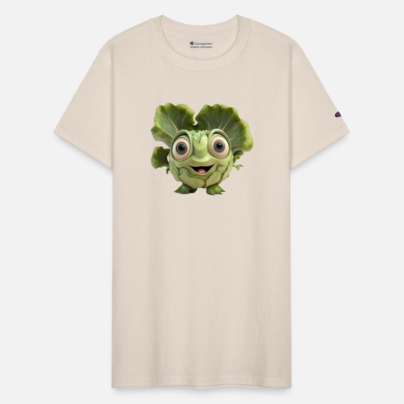 Cute cabbage cartoon character