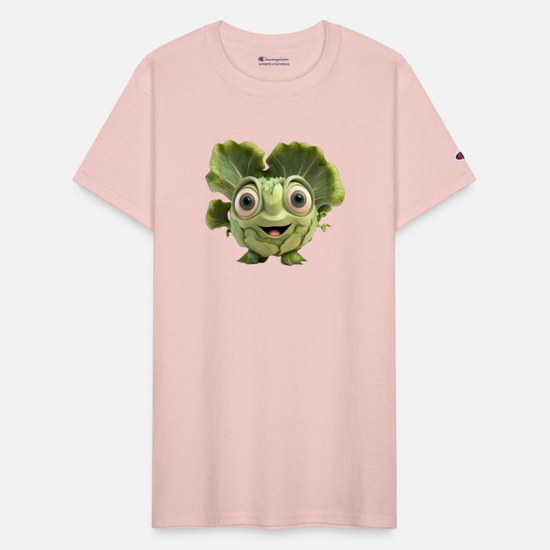 Cute cabbage cartoon character