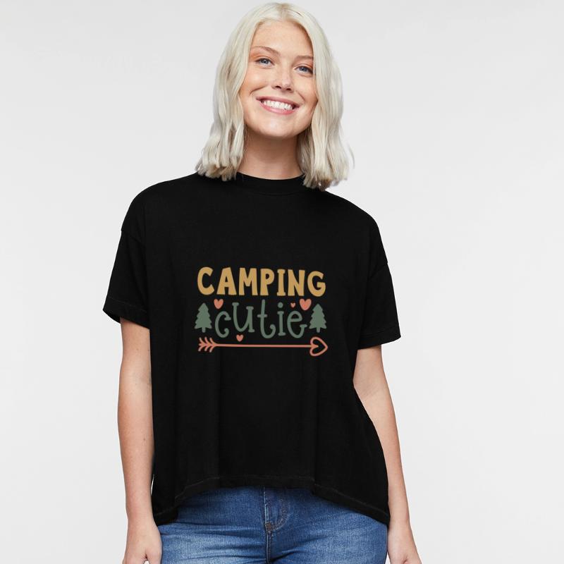 Cute Camping Cutie Forest Trees Heart Arrow