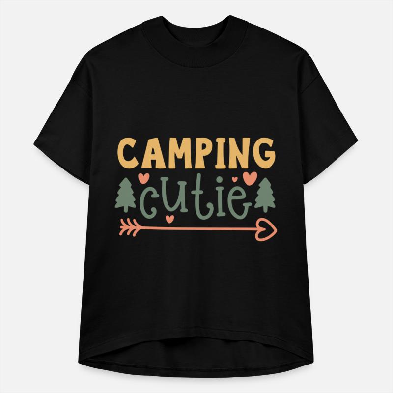 Cute Camping Cutie Forest Trees Heart Arrow