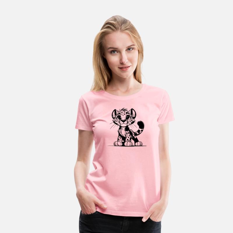 Cute Leopard With Big Eyes And A Cuddly Look