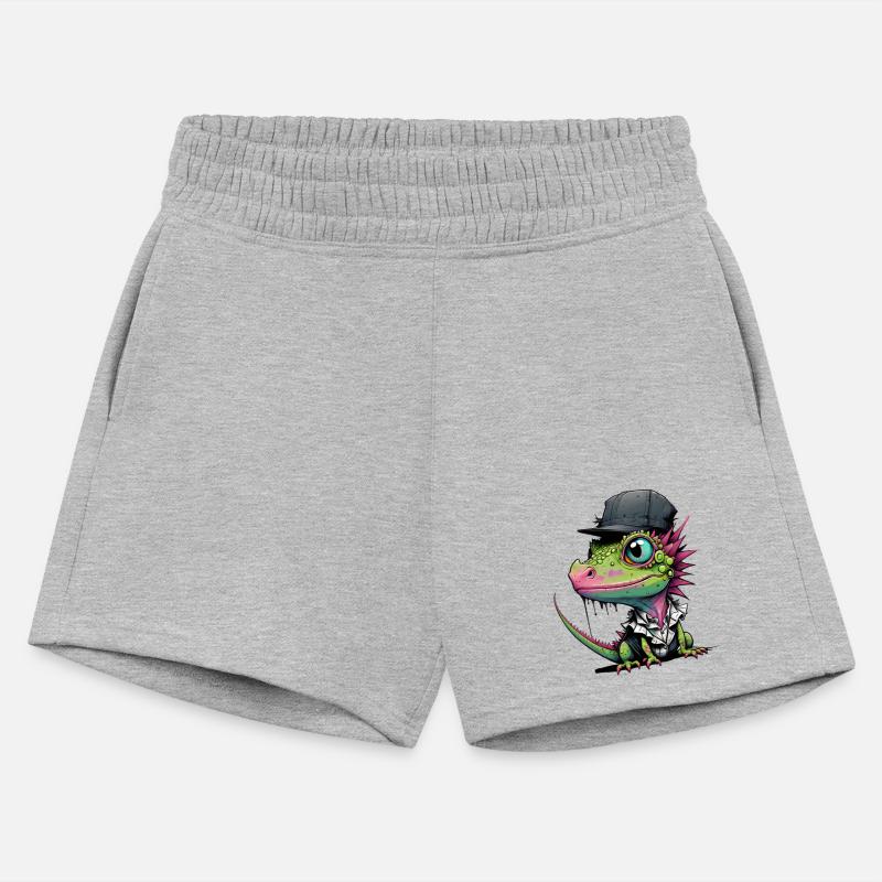 Cute lizard with cap