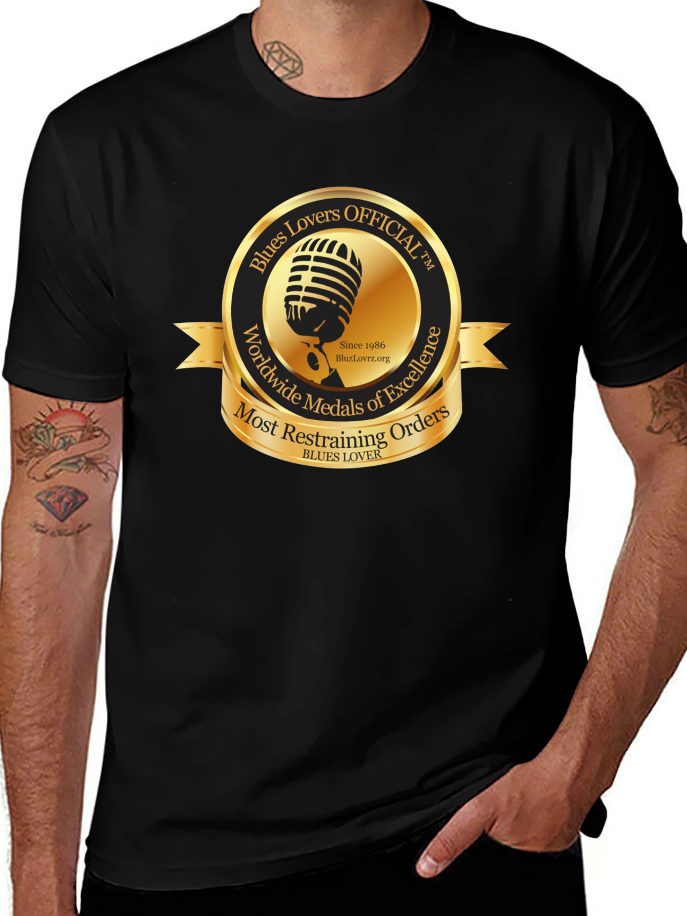 Blues Lovers Official T-Shirt