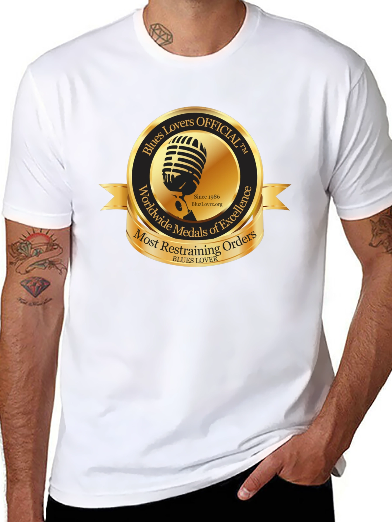 Blues Lovers Official T-Shirt