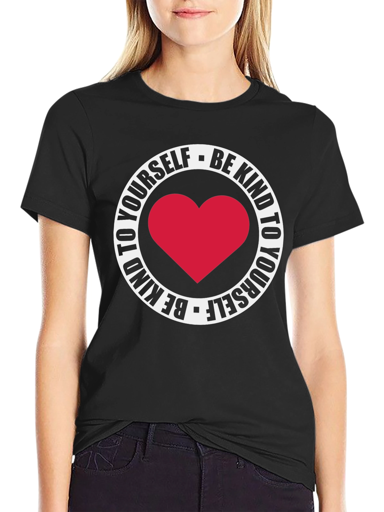 Be Kind T-Shirt: Heart Graphic Tee