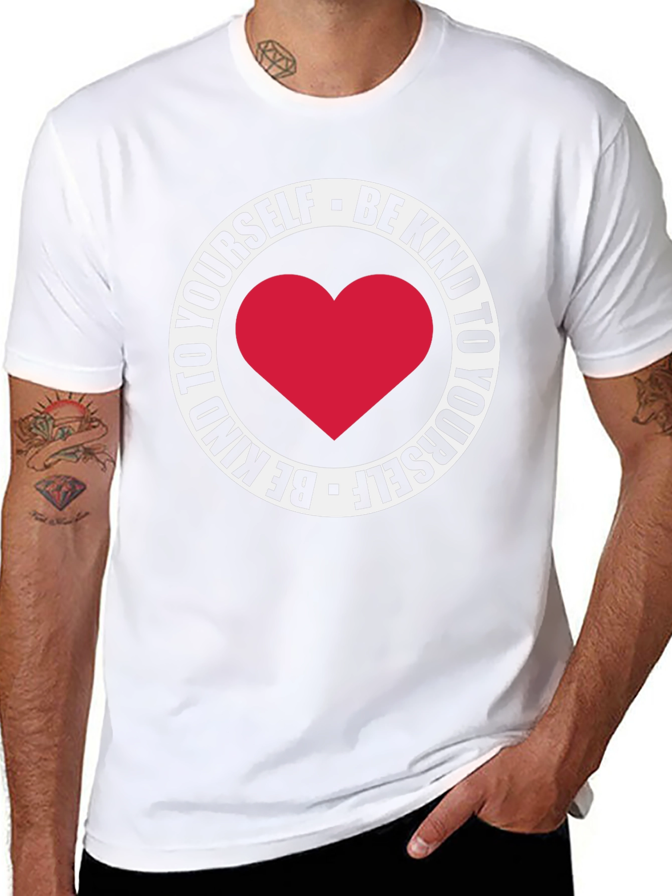 Be Kind T-Shirt: Heart Graphic Tee
