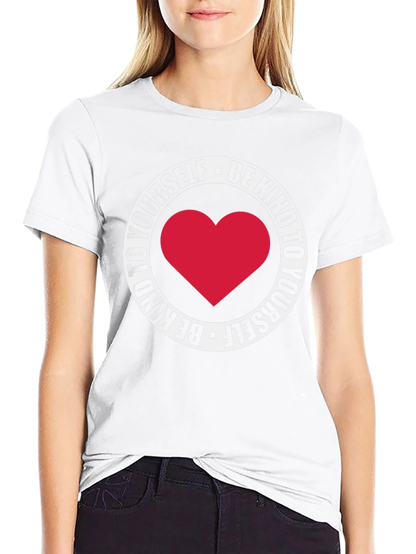 Be Kind T-Shirt: Heart Graphic Tee