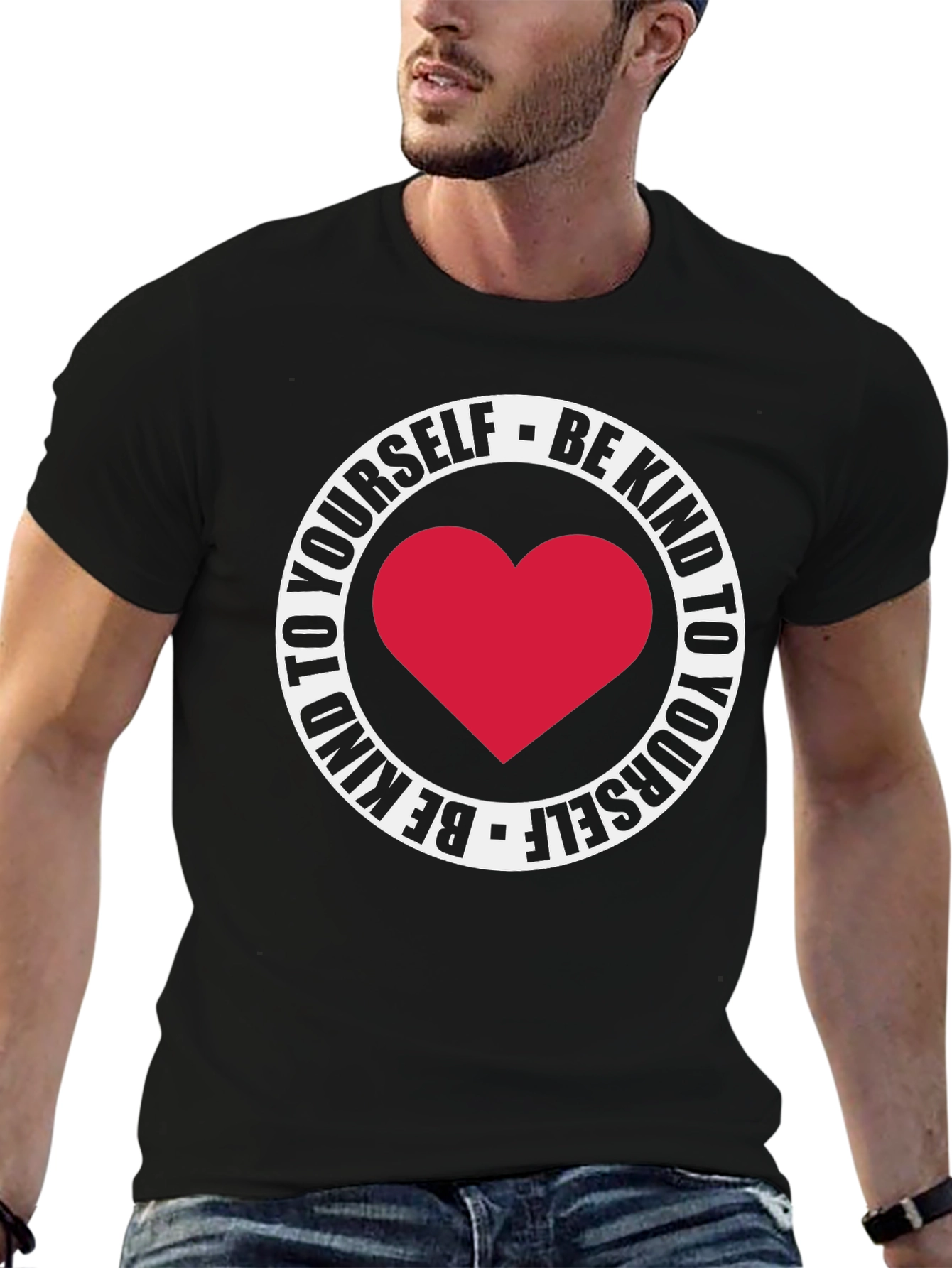 Be Kind T-Shirt: Heart Graphic Tee