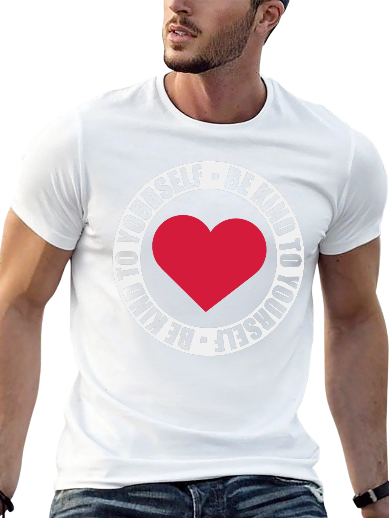 Be Kind T-Shirt: Heart Graphic Tee