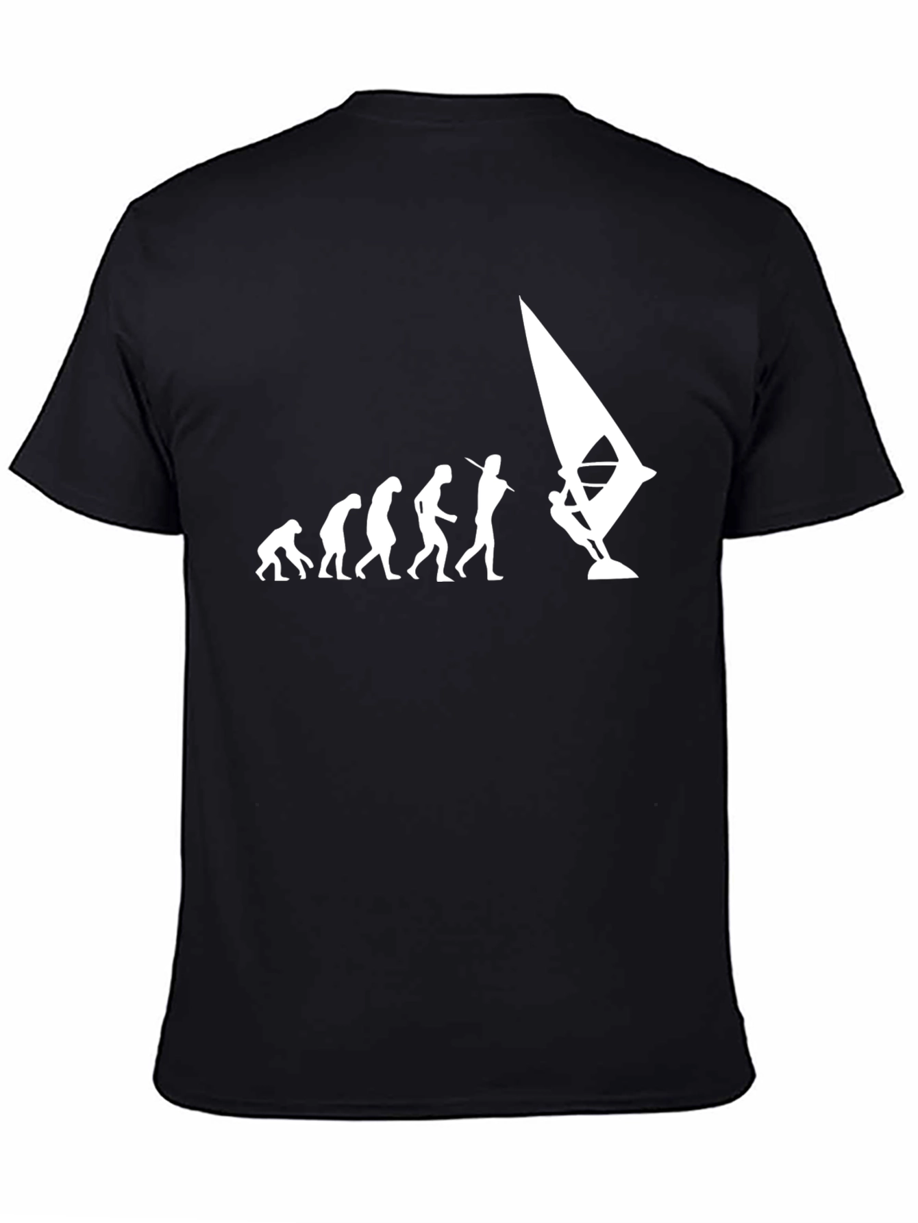 Windsurfing Evolution Mens Graphic Tee