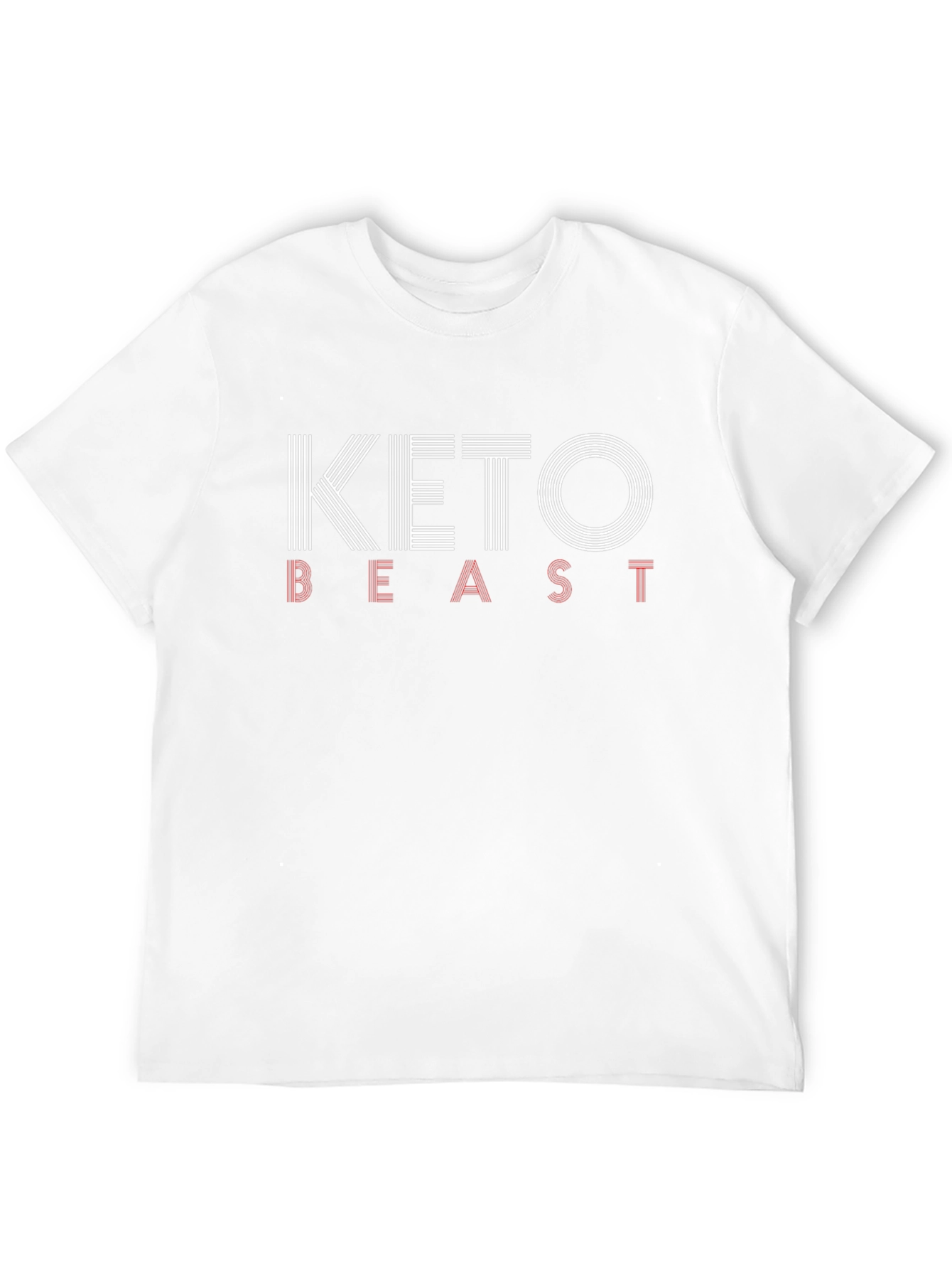 Keto Beast Graphic T-Shirt - Fitness Lifestyle Apparel