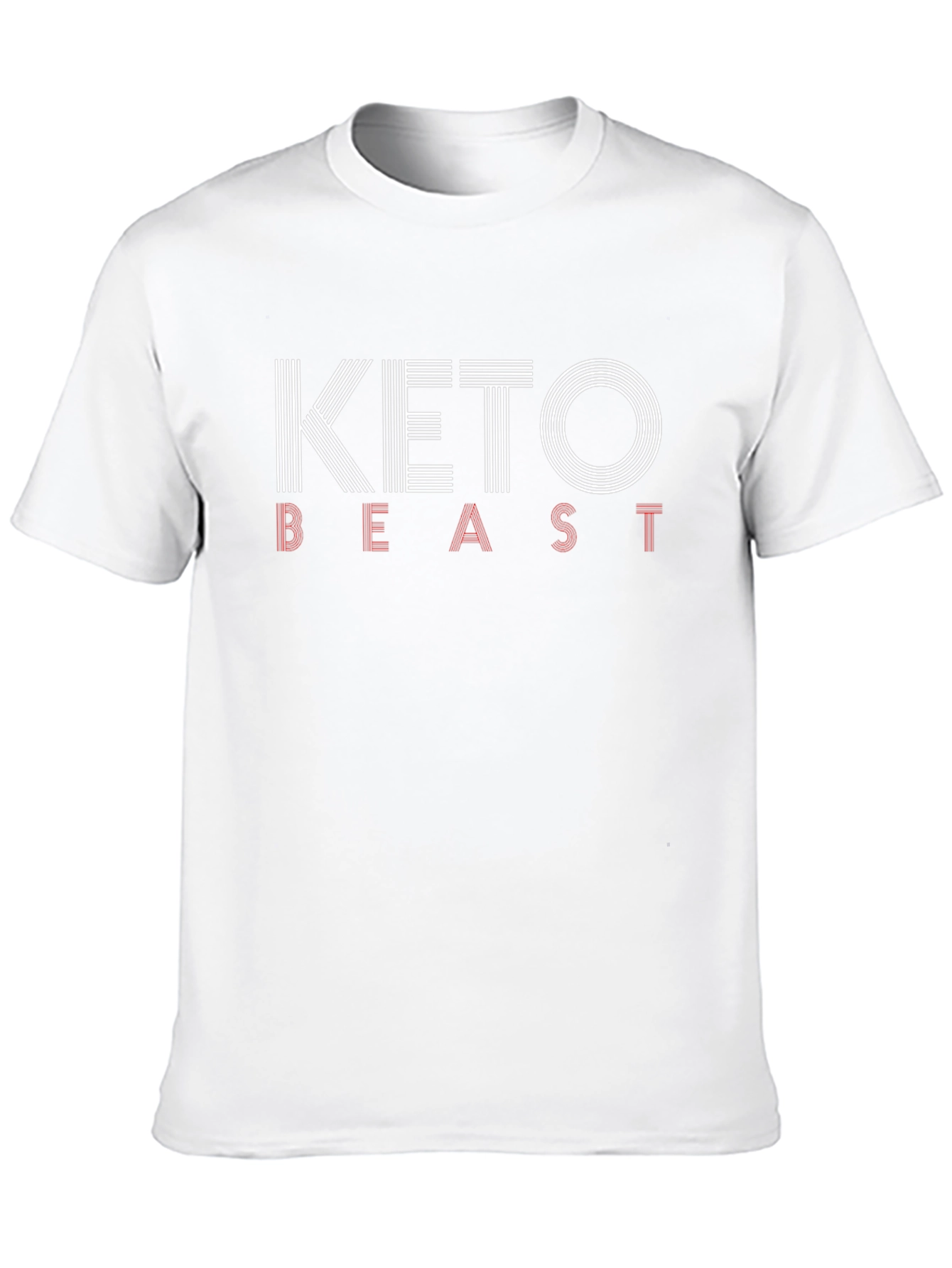 Keto Beast Graphic T-Shirt - Fitness Lifestyle Apparel
