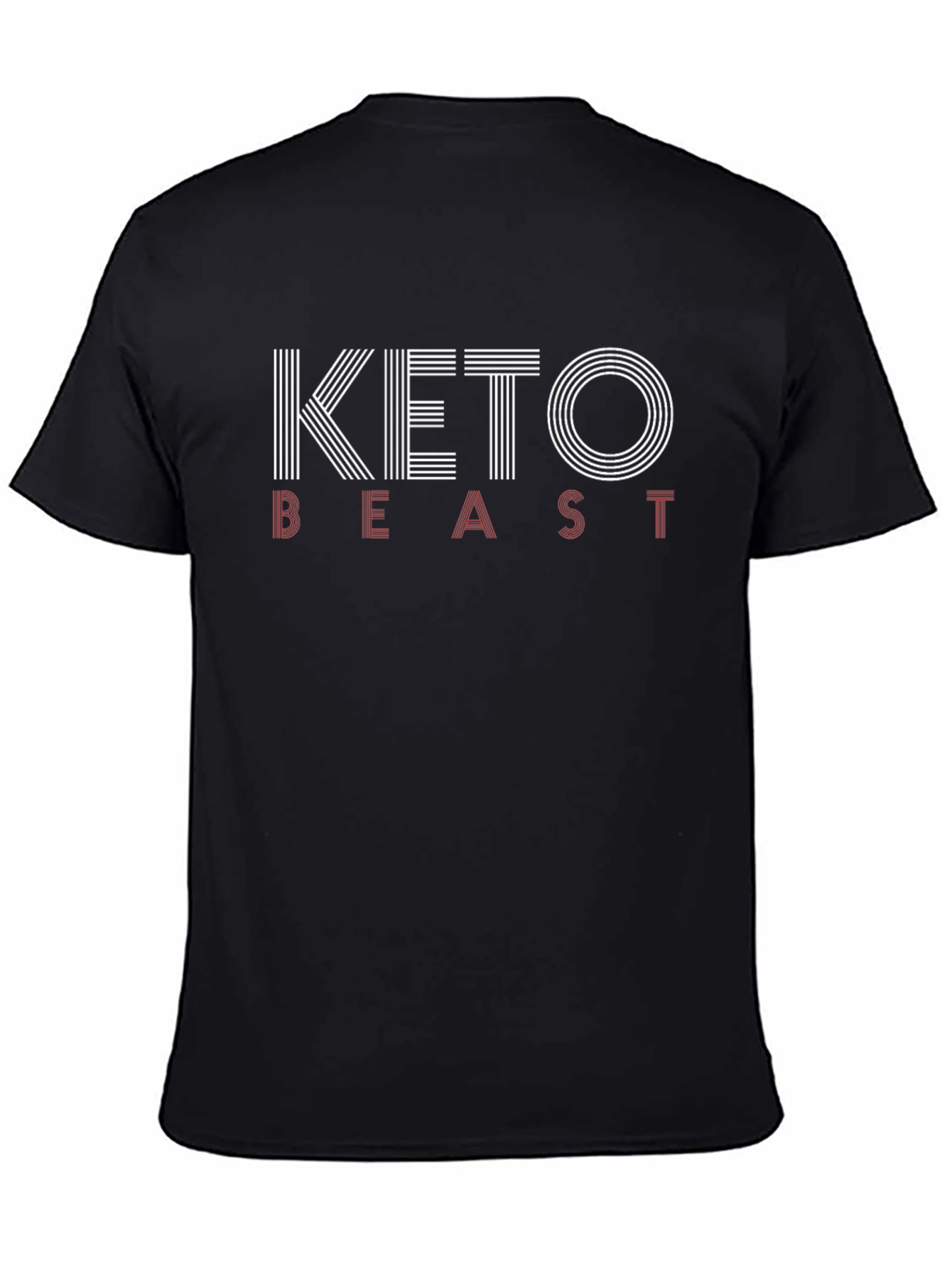 Keto Beast Graphic T-Shirt - Fitness Lifestyle Apparel