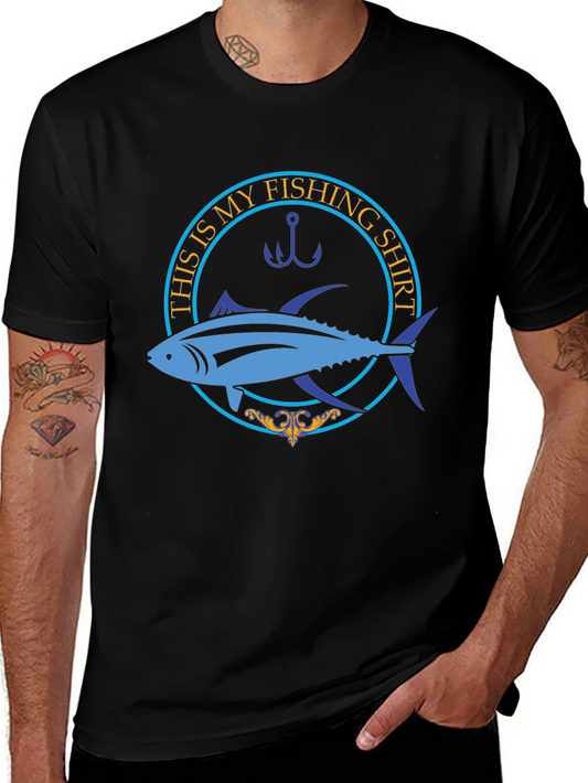 This is My Fishing Shirt - Mens Graphic Tee