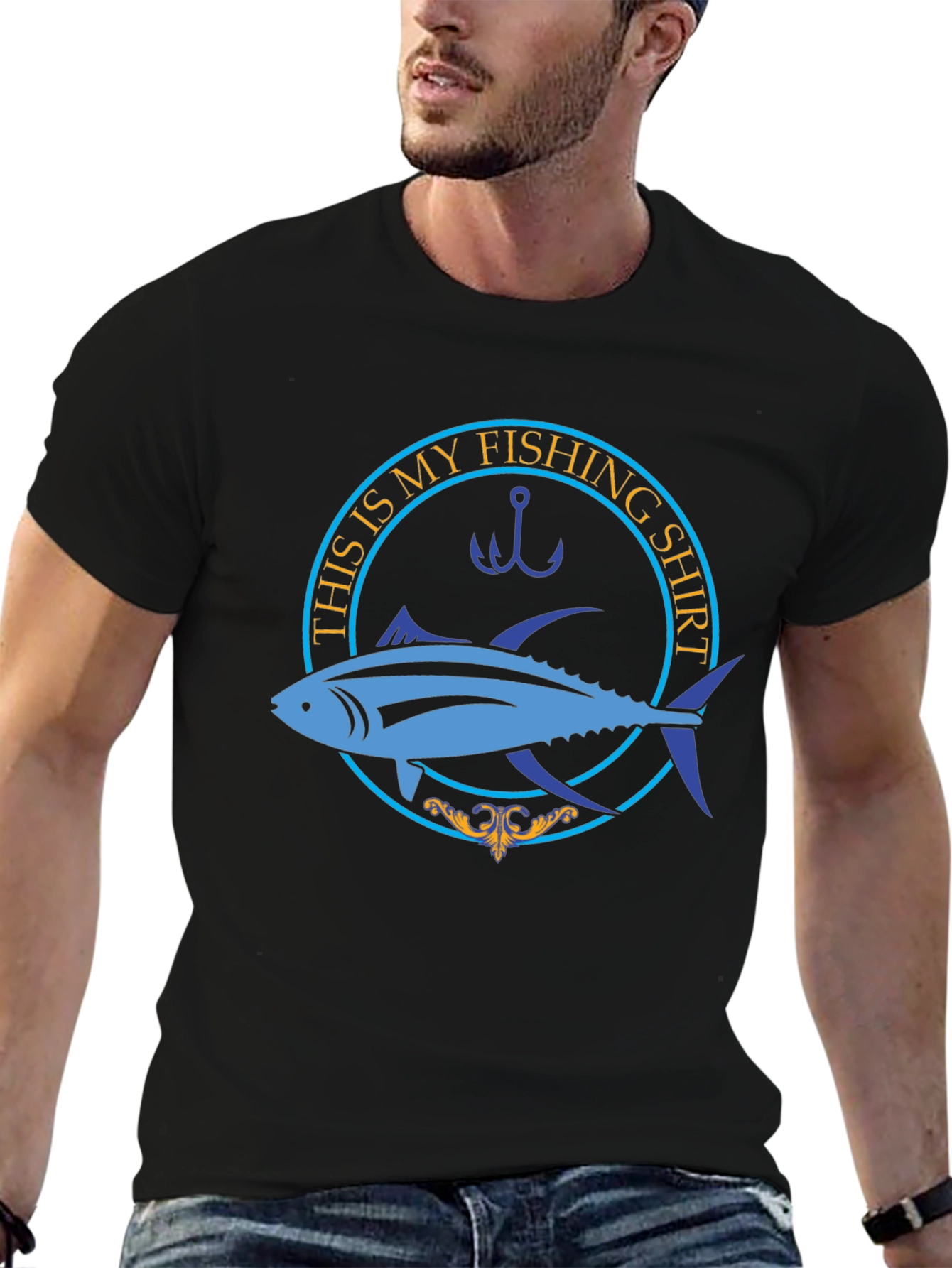 This is My Fishing Shirt - Mens Graphic Tee