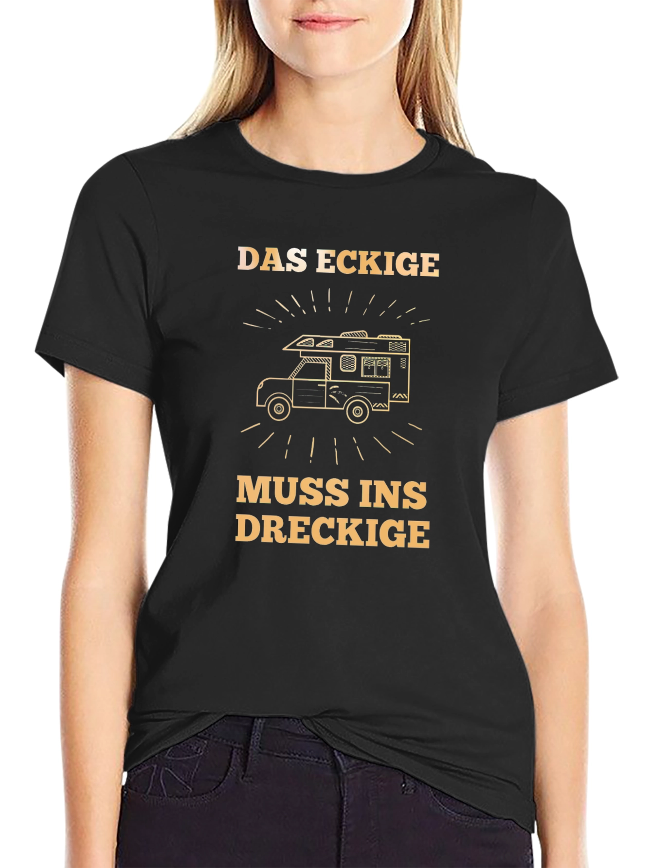 Das Eckige Camping T-Shirt
