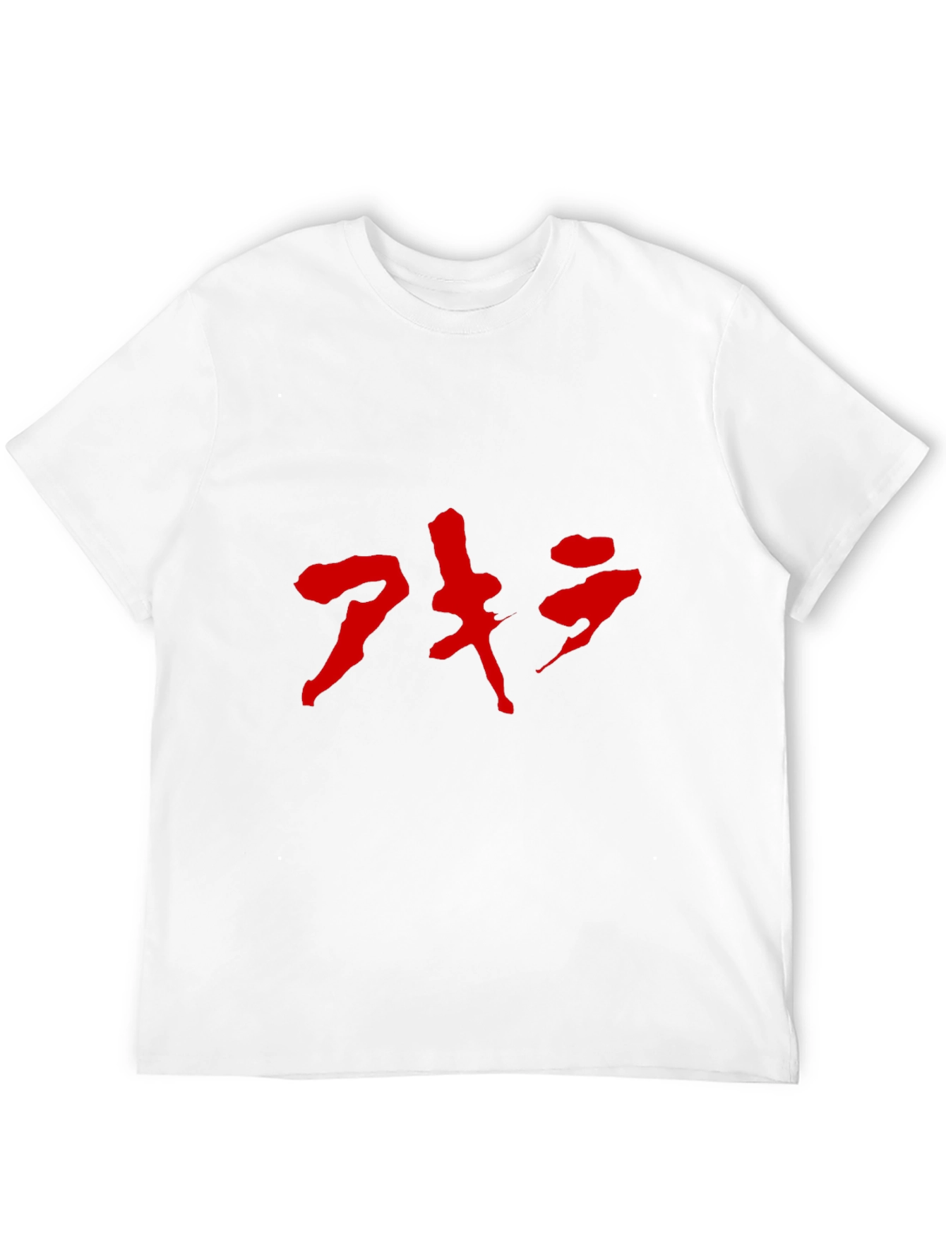 Akira Kanji T-Shirt - Bold Red Design