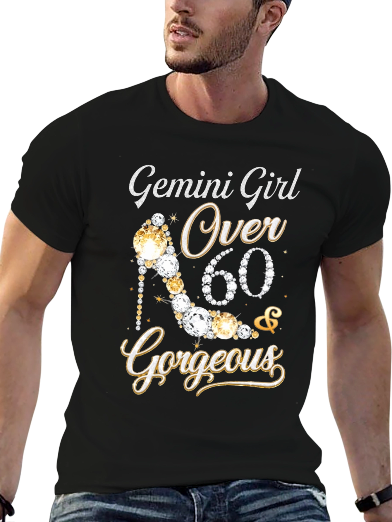 Gemini Girl Over 60 Gorgeous T-Shirt