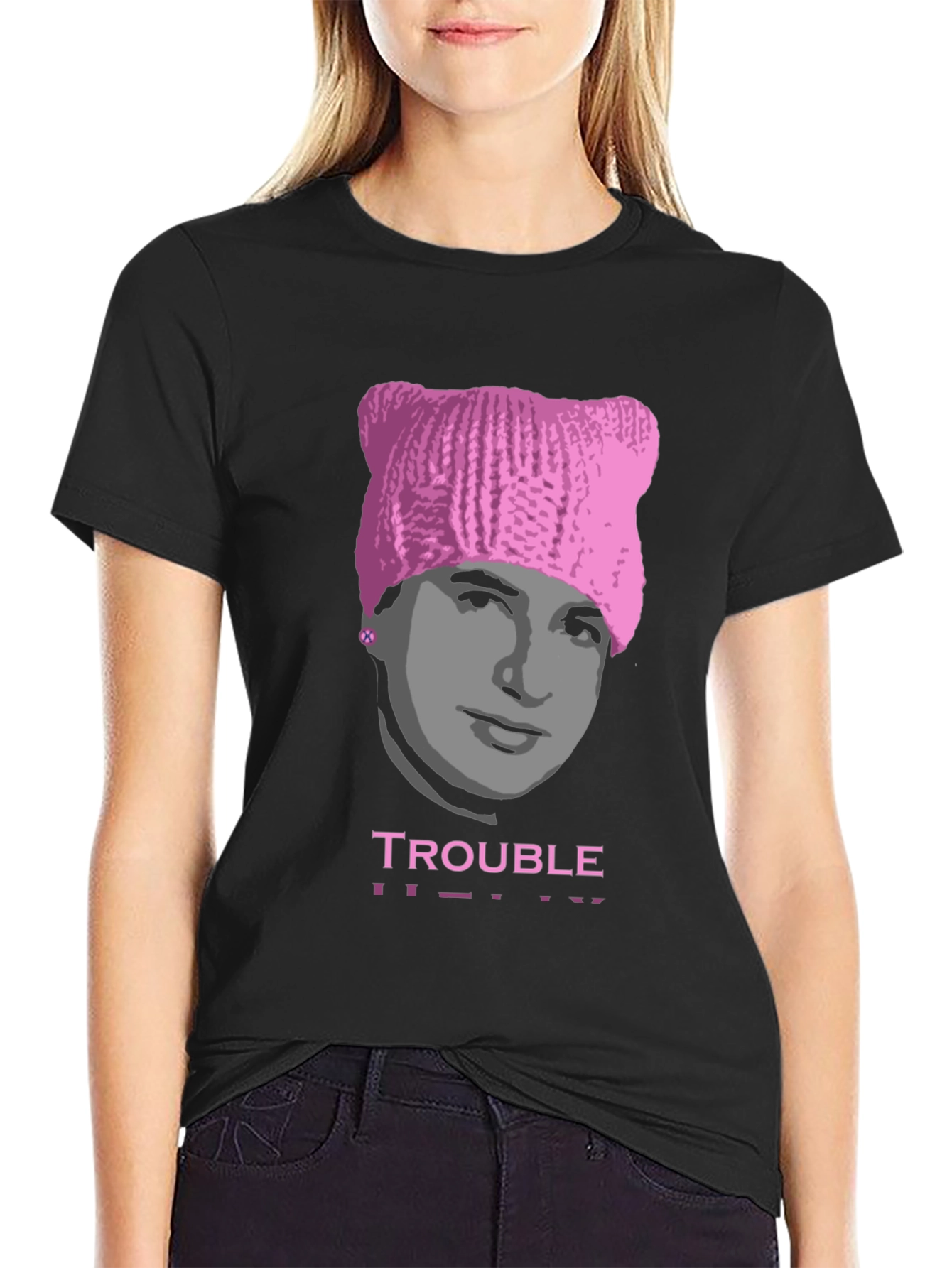 Trouble Pussyhat T-Shirt