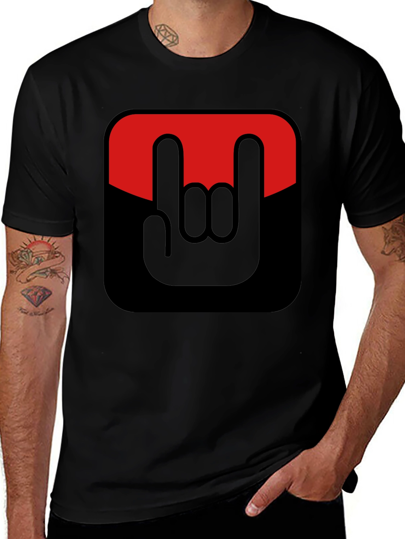 Rock On Gesture T-Shirt