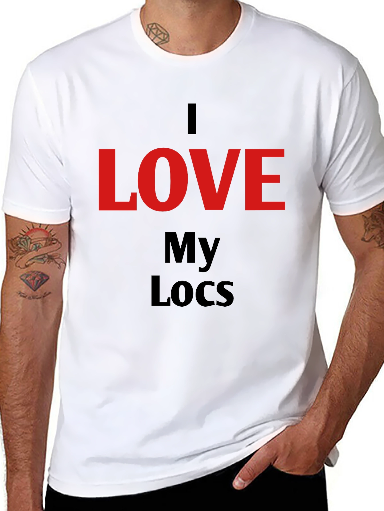 I Love My Locs T-Shirt