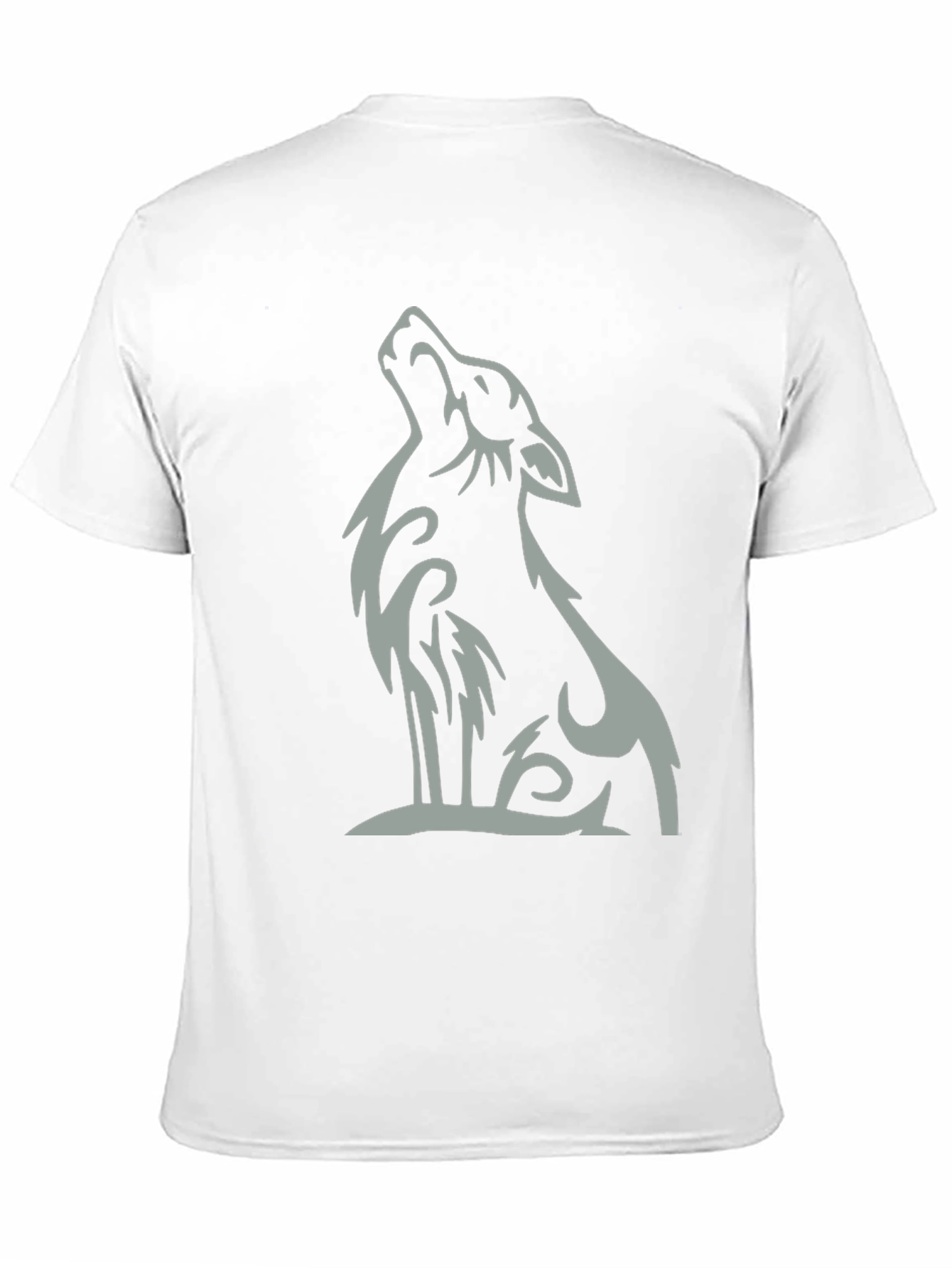 Black Wolf Graphic Tee - Stylish Casual Wear