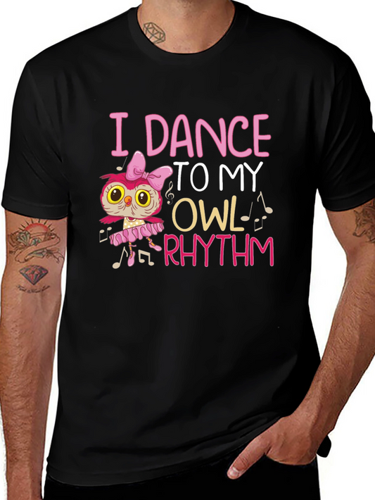 I Dance to My Own Owl Rhythm Graphic Tee