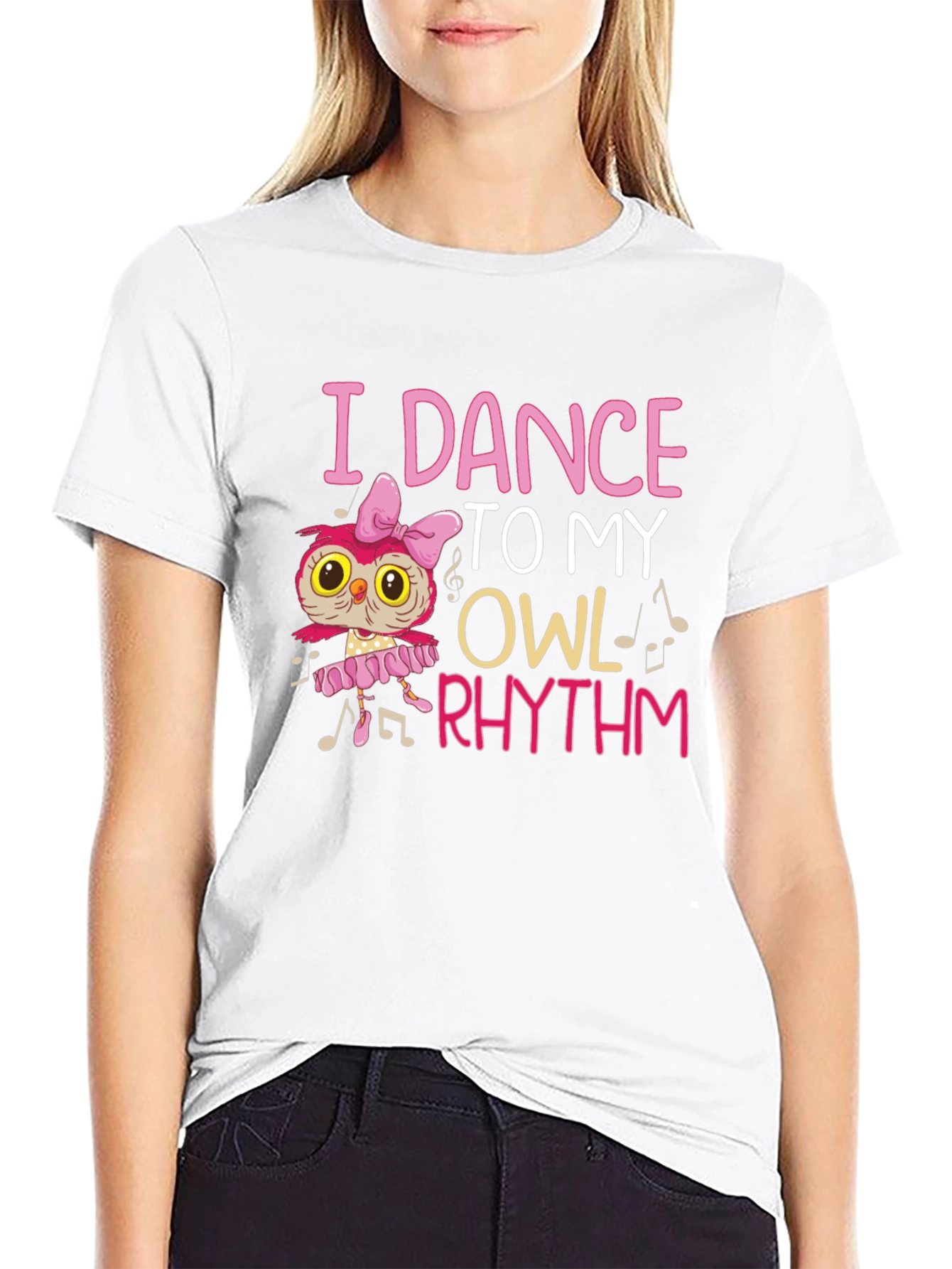 I Dance to My Own Owl Rhythm Graphic Tee