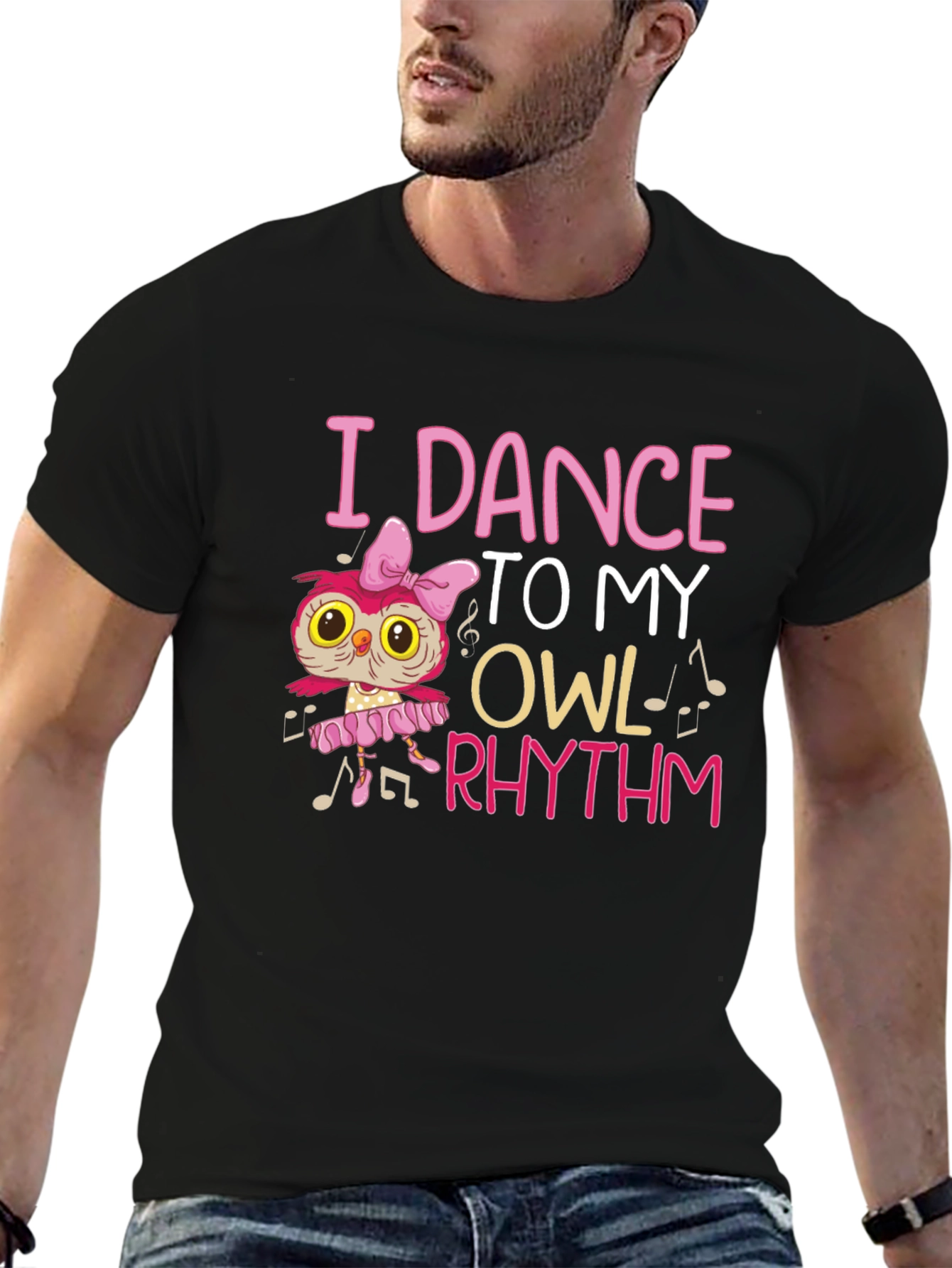I Dance to My Own Owl Rhythm Graphic Tee